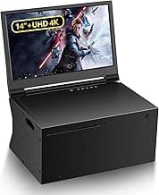 G-STORY 14‘’ Portable Monitor for Xbox Series X 4K Portable Gaming Monitor IPS Screen for Xbox Series X（not Included） with Two HDMI, HDR, Freesync Game Mode Travel (14“&4K for Xbox Series X)