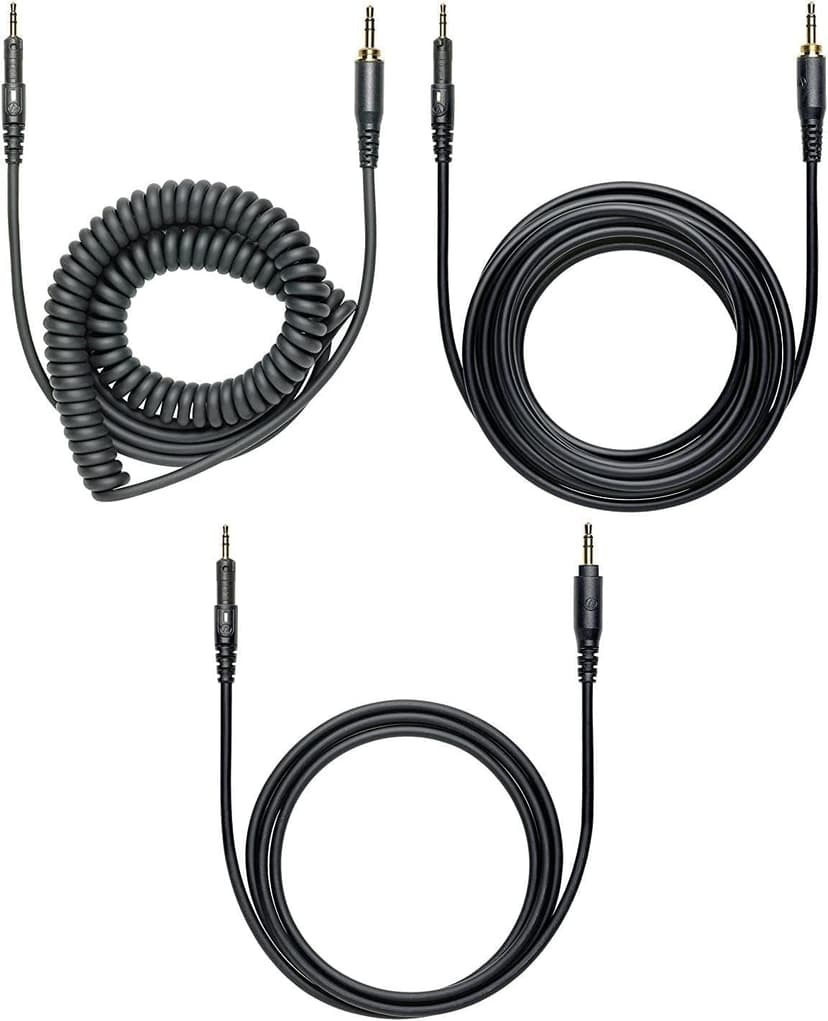 Audio-Technica ATH-M50x Professional Studio Monitor Headphones, Black