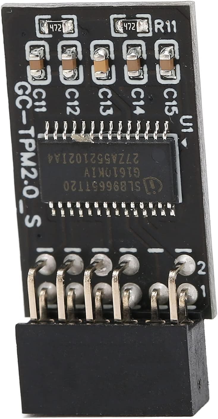 TPM 2.0 Encryption Security Module Compatible with Remote Card 11 Upgrade LPC TPM2.0 Module 12 pin for GIGABYTE Motherboards