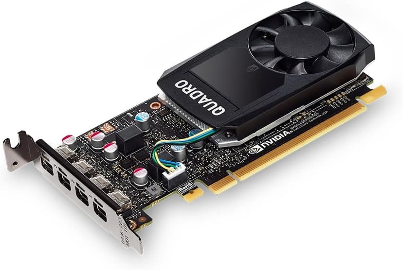 PNY NVIDIA Quadro P600 Professional Graphics Board - VCQP600-PB Graphic Cards
