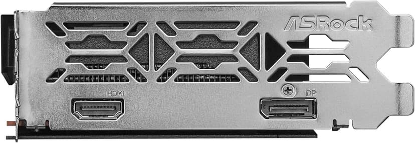 ASRock AMD Radeon RX 6500 XT Phantom Gaming D 4GB OC GDDR6 0dB Silent Cooling 18 Gbps 64-bit 7680 x 4320 Graphics Card Dual Fan HDMI DisplayPort