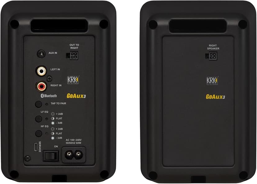 KRK GoAux 3 3" Portable Monitors, 3 inches (GOAUX3-NA)