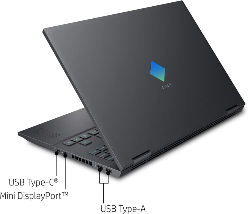 HP - OMEN Gaming 15.6" Laptop - AMD Ryzen 7 - 8GB Memory - NVIDIA GeForce GTX 1660 Ti - 512GB SSD - Mica Silver