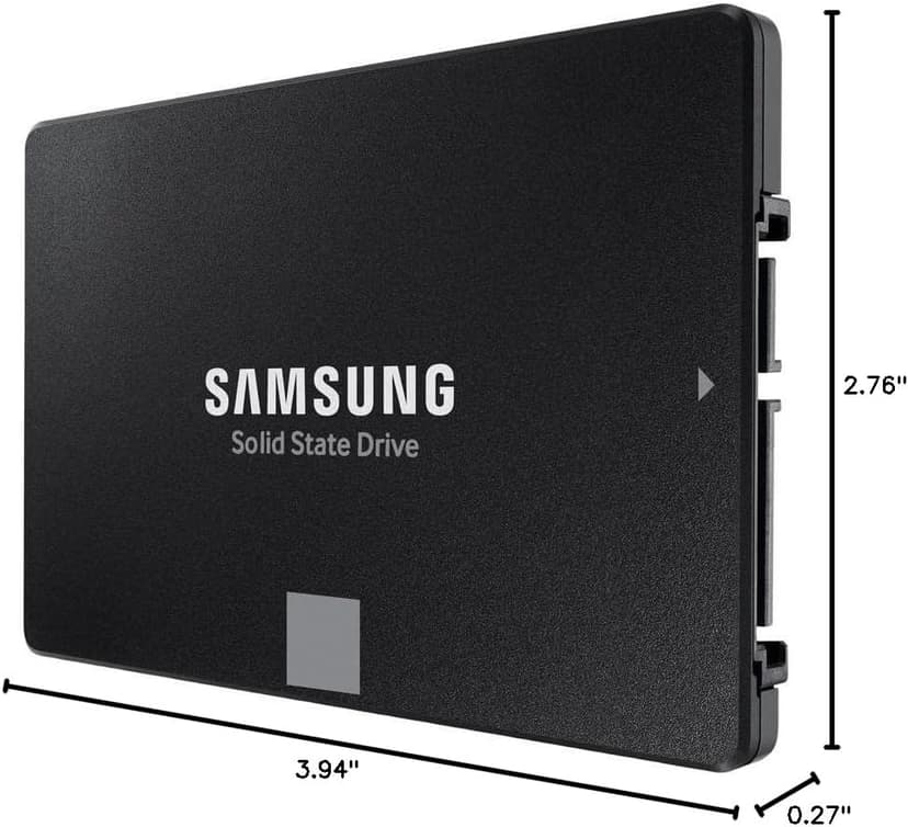 SAMSUNG 870 EVO 4TB 2.5 Inch SATA III Internal SSD (MZ-77E4T0B/AM) , Black