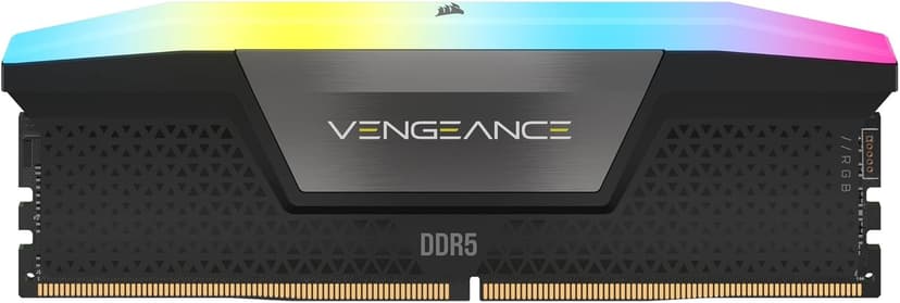 CORSAIR VENGEANCE RGB DDR5 RAM 32GB (2x16GB) 7000MHz CL34 Intel XMP iCUE Compatible Computer Memory - Black (CMH32GX5M2X7000C34)