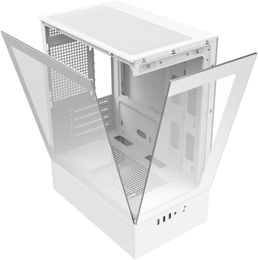 ViprTech Stryker 1.0 Gaming PC - Intel i5-9400F (4.1GHz Turbo), AMD RX 580 8GB, 32GB DDR4 3200, 1TB NVMe SSD, WiFi BT, Win 11 Pro, RGB, Desktop Computer Prebuilt, White