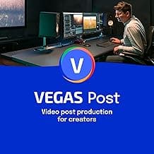 VEGAS Post 20 - Video post production for creators | video editing software | video cutting software | Video Editor | Windows 10/11 PC | 1 license