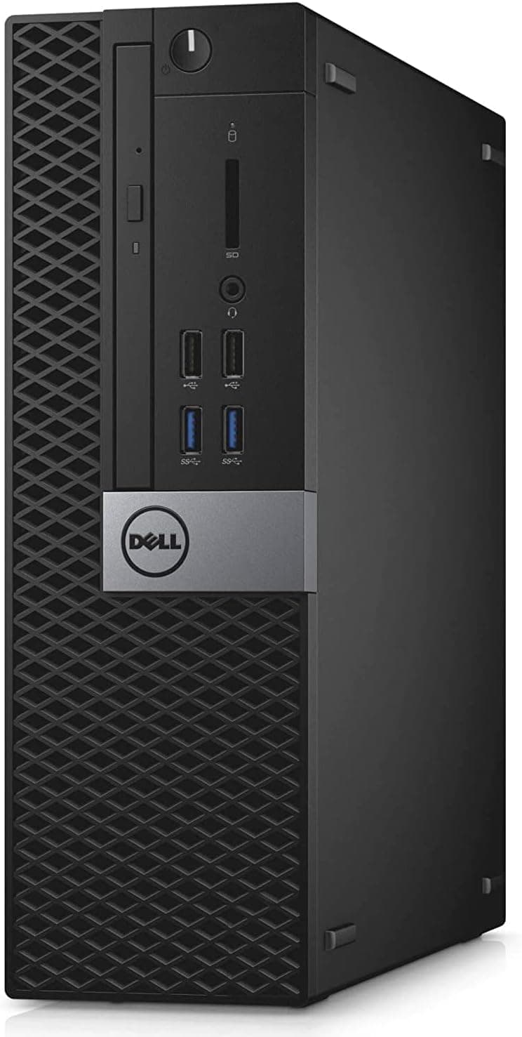 Dell Trading Optimized PC Bundle Intel i5 6th Gen,32GB RAM,512 GB nvme SSD,4 New 24” Monitors,2 Network Cards,Trading Platform Support,MTG 4 in 1 USB HUB,Keyboard & Mouse Windows 11 Pro (Renewed)