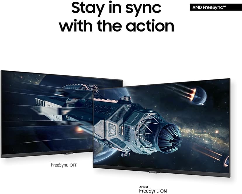 SAMSUNG 34" ViewFinity S50GC Series Ultrawide QHD Monitor, 100Hz, 5ms, HDR10, AMD FreeSync, Ultrawide Screen, Eye Care, Thin Bezels, PIP, PBP, LS34C50DGANXZA, 2023, Black