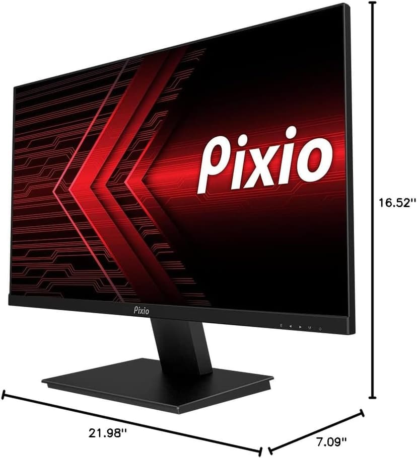 Pixio PX259 Prime 24.5 inch (24 inch / 25 inch Equivalent) 280Hz (144Hz Supported) Refresh Rate FHD 1080p Resolution Fast Nano IPS Panel 1ms GTG Response Time Gaming Monitor with AMD FreeSync Premium