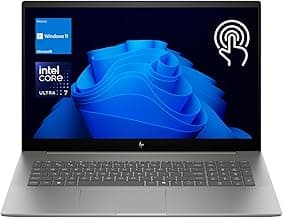 HP 2024 Envy 17.3" Copilot AI Laptop, 17.3" FHD Touchscreen, Intel Core Ultra 7 155H, 64GB DDR5 RAM, 4TB SSD, Backlit Keyboard, Numeric Keypad, HDMI, Webcam, Wi-Fi 7, Windows 11 Home, Silver