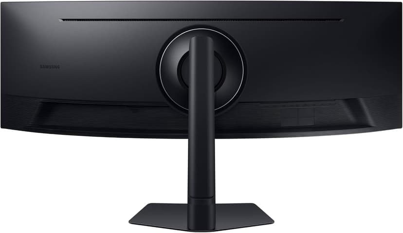 Samsung 49” Business Curved Ultrawide Dual QHD Computer Monitor, USB-C, DisplayPort, HDMI, 120Hz, VESA DisplayHDR 400, Built-in Speakers, Height Adjustable Stand, Eye Care, LS49C954UANXZA, 2024