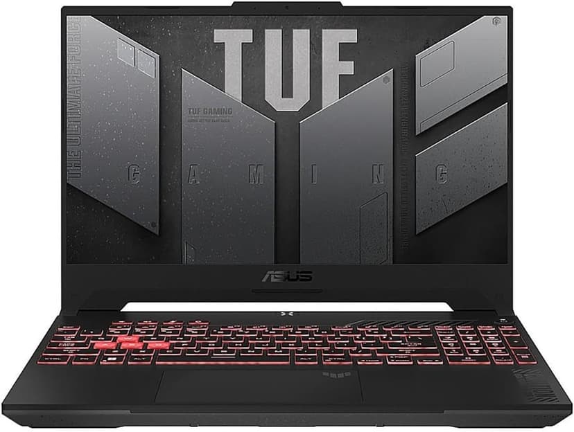ASUS TUF Gaming A17 (2023) Gaming Laptop, 17.3” FHD 144Hz Display, GeForce RTX 4060, AMD Ryzen 7 7735HS, 16GB DDR5, 1TB PCIe 4.0 SSD, Wi-Fi 6, Windows 11, FA707NV-ES74