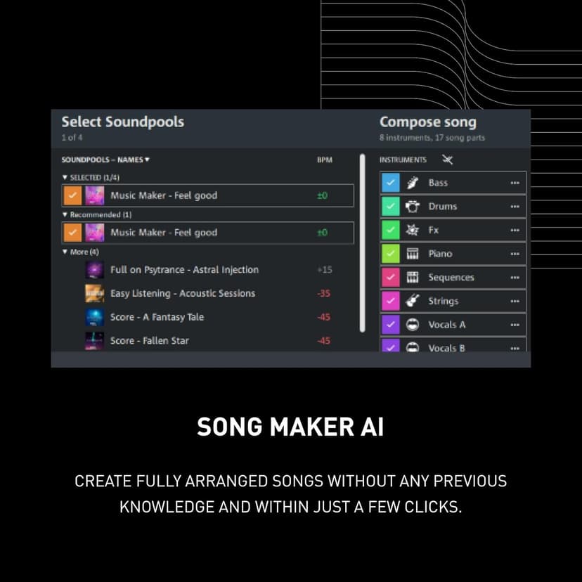 MAGIX Music Maker 2024 Premium — Music Made Easy | Audio Software | Music Production Software | Windows 10/11 [PC Online code]