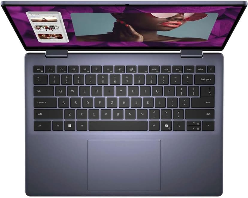 Dell Inspiron 14 2-in-1 Laptop, 14" FHD TouchScreen Display, AMD Ryzen 5-8640HS(Up to 4.9Hz), 16GB DDR5, 1TB PCIe SSD, Backlit KB, FP Reader, SD Card Reader, WiFi 6E, HDMI, USB-C, PDG HDMI, Win 11 Pro