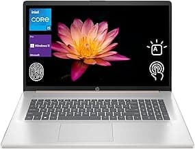 HP 2025 17t Business Professional Rose Gold Laptop, 17.3" HD+ Touchscreen, Intel Core i5-1335U, 32GB RAM, 1TB SSD, Webcam, FP Reader, Backlit KB, HDMI, Wi-Fi 6, Windows 11 Pro