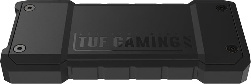 ASUS TUF Gaming A2- USB-C 3.2 Gen 2x2 Portable SSD Enclosure, Dual M.2 NVMe PCIe and SATA, MIL-STD-810H Drop Resistance, IP68 Water and dust Resistance, Aluminum Alloy Chassis and a Thermal pad