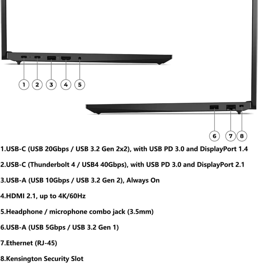 Lenovo ThinkPad E16 G2 16" FHD+ Business Laptop Computer, Intel 16-Core Ultra 7 155H (Beat Ultra 7 255U), Arc Graphics, 64GB DDR5 RAM, 2TB PCIe SSD, WiFi 6E, Backlit KB, FR, Windows 11 Pro, AZ-XUT