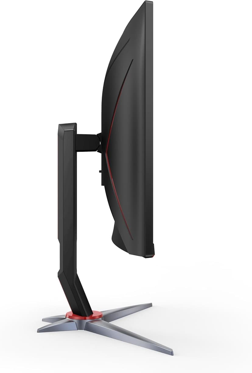 AOC C27G2Z 27" Curved Frameless Ultra-Fast Gaming Monitor, FHD 1080p, 0.5ms 240Hz, FreeSync, 2x HDMI 2.0, 1x Display Port, Height Adjustable, Xbox PS5 Switch Ready, 3-Year Zero-Bright-Dot