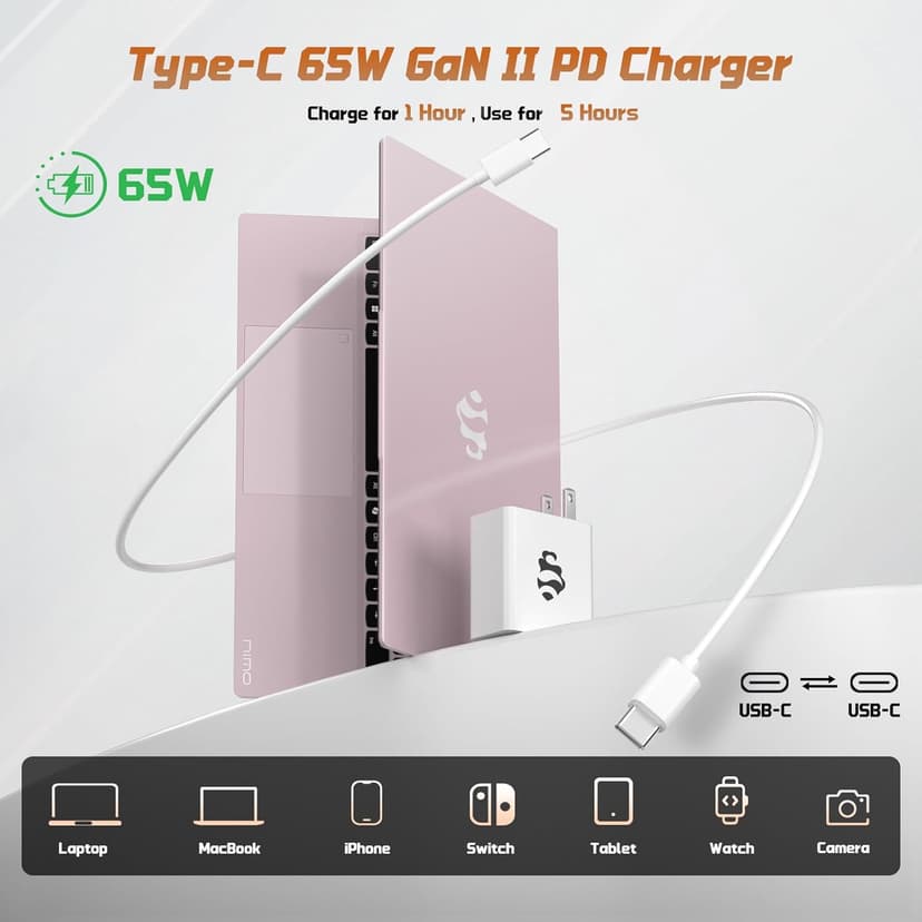15.6" FHD IPS Student-Laptop Computer - 8GB RAM 256GB SSD, 4 Cores 13th Gen Intel N150(Beat to i3-1115G4, Up to 3.6GHz), 65W GaN Type-C, Fingerprint, Backlit Keyboard, Wi-Fi 6, BT5.2, Numpad