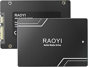 RAOYI 512GB Internal SSD SATA III 6Gb/s 2.5” Solid State Drive 3D NAND Flash Advanced SSD Hard Drive Up to 550MB/s SATA 3 SSD Upgrade Performance for PC Laptop