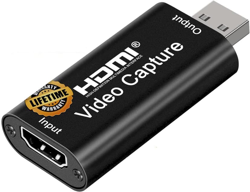 AXHDCAP 4K HDMI Video Capture Card, Cam Link Card Game Audio Adapter HDMI to USB 2.0 Record Capture Device for Streaming, Live Broadcasting, Video Conference, Teaching, Gaming