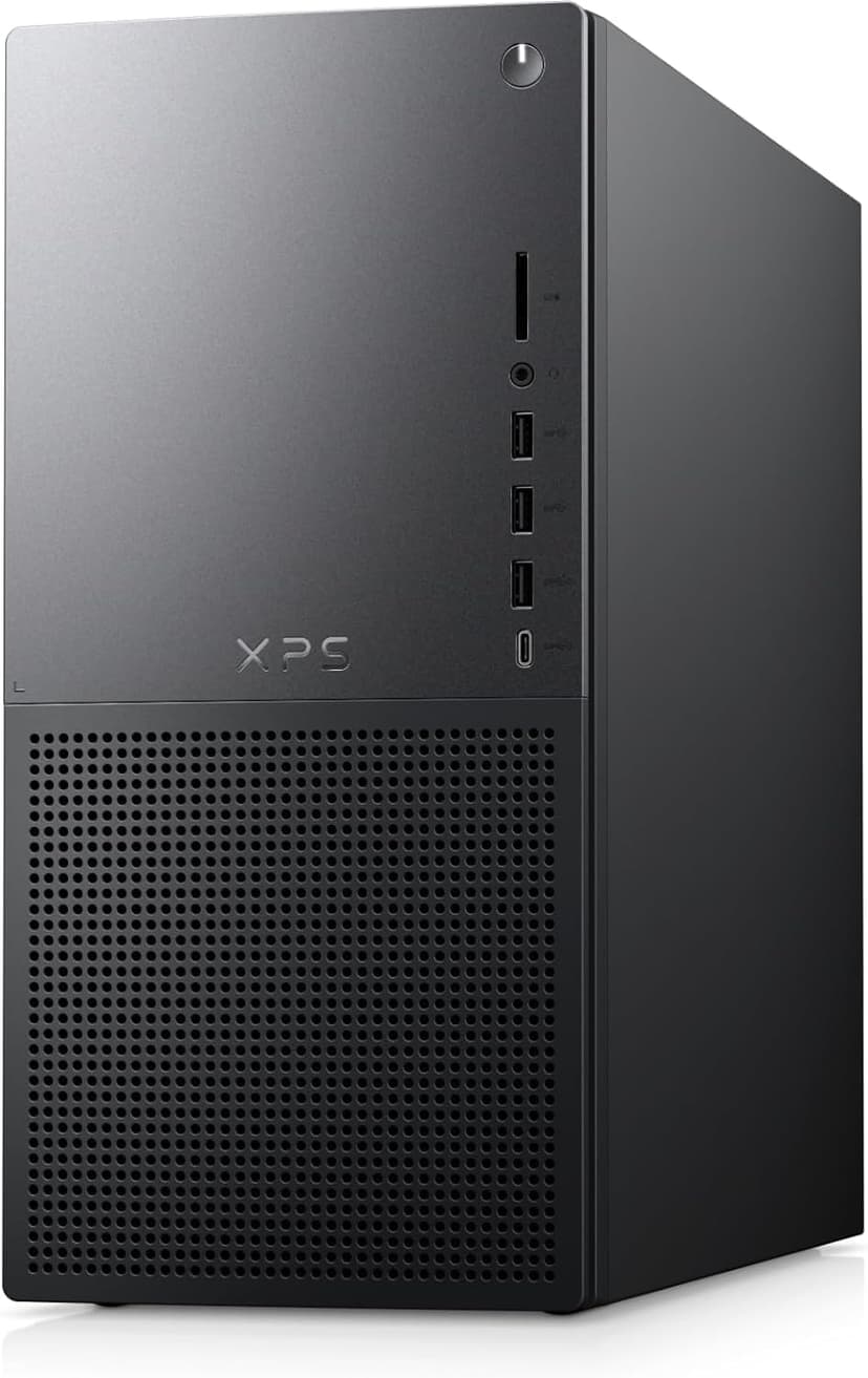 Dell XPS 8960 Desktop 1TB SSD 64GB DDR5 RAM Win 11 Pro (Intel 14th Generation Core i9-14900K Processor with Turbo Boost to 6.00GHz, 64 GB RAM, 1 TB SSD) Business PC Computer XPS8960, Graphite Black