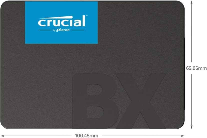 Crucial BX500 480GB 3D NAND SATA 2.5-Inch Internal SSD, up to 540MB/s - CT480BX500SSD1
