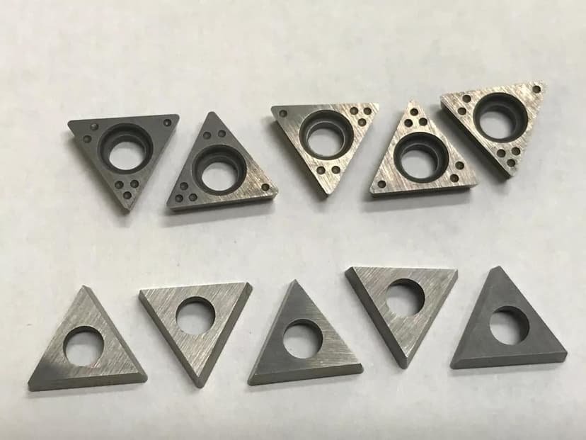 10 pcs Replacement Bits Positive Rake Carbide Bit - 221-640-3 - BL4606 - Carbide Brake Lathe Bits Cutters
