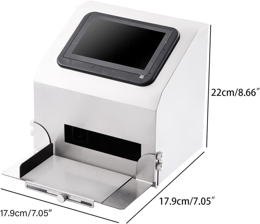 Automatic Coding Machine | 5 Inch LCD Screen Desktop Inkjet Date Coder,High-Resolution Batch Coding Printer with 42ml Ink Cartridge for Date, Picture, Batch Number, Label