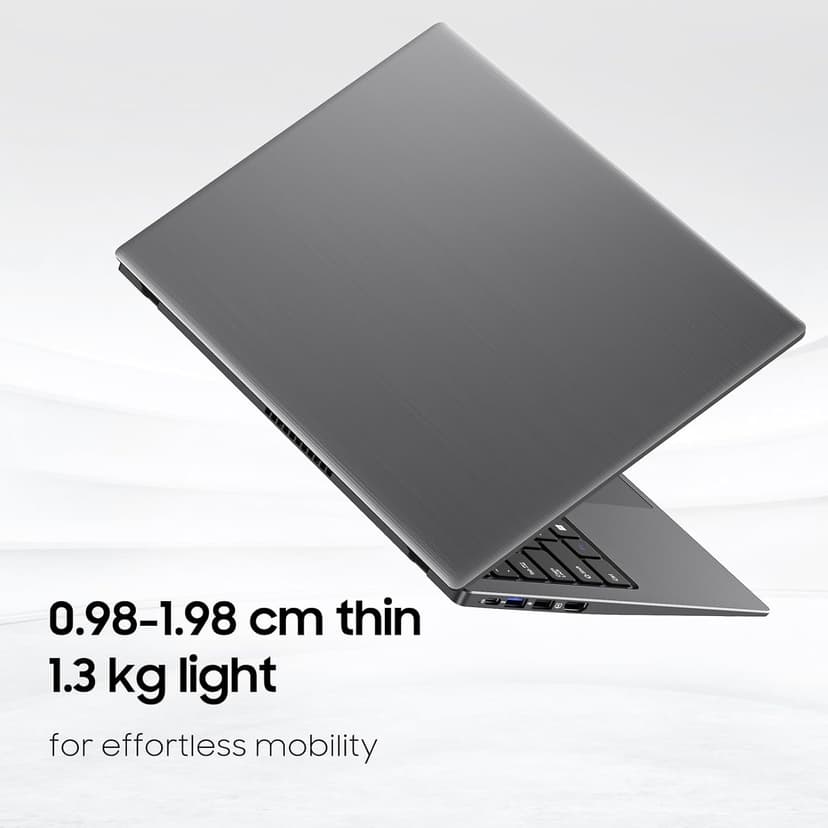 Laptop Computer, 14 Inch Laptop 8GB RAM 128GB SSD Laptops, Quad-Core N5095 Processor, Up to 2.9 GHz, Win11 Pro, Office Pro Plus 2024, WiFi 5, BT 5.0, Webcam, Long Lasting Battery, Black