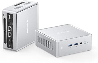 MINISFORUM NAB8 Plus Mini PC Core i7-12800H(14C/20T,up to 4.8Ghz) 16G RAM 1TB SSD Desktop Computer, 1xHDMI2.1 TMDS|1xDP1.4|1xUSB4 Video Outputs, 2x2.5G LAN/WiFi6E/BT5.3/4xUSB Iris Xe Graphics Micro PC