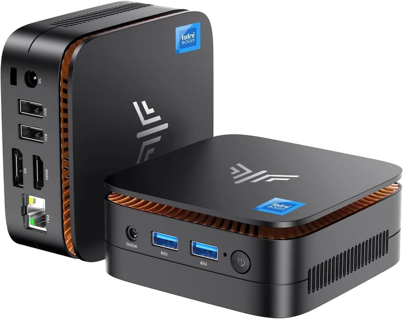 KAMRUI Essenx E1 Mini PC,W-11 Pro 12th N97 Mini Computer(Beat N150,up to 3.6GHz),Mini Desktop Computers 16GB RAM 512GB SSD,Desktop PC Support 4K HDMI+DP,Mini PC with Dual WiFi,Business Home Office