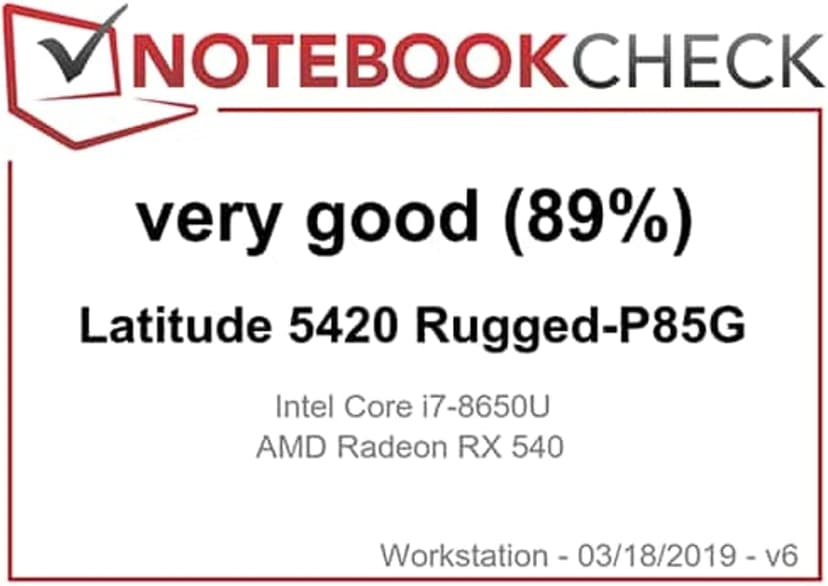 Dell Latitude Rugged 5420 Laptop | 14" 1920x1080 FHD | Core i5-8350U - 1TB SSD Hard Drive - 16GB RAM | 4 cores @ 3.6 GHz Win 11 Pro Black (Renewed)