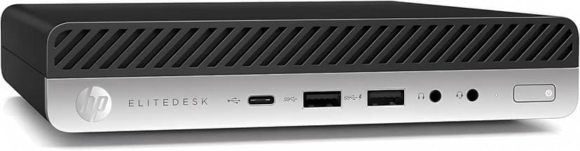 HP EliteDesk 800 G3 Mini Desktop Computer, Intel Quad-Core i5-6500T, 16GB DDR4 RAM, 256GB SSD, Keyboard&Mouse, VGA, DP, Windows 10 Pro (Renewed)