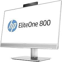 HP EliteOne 800 G3 All-in-One Computer, Intel Core i5-7500, 8 GB DDR4 SDRAM, 256 GB SSD, 23.8" 1920 x 1080 Touchscreen, Win 10 Pro (Renewed)