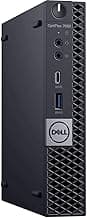 Dell Optiplex 7060 Micro Tower Business Desktop Computer (Intel Core i5-8500T 6 Core, 8GB, 256GB PCIe M.2 NVMe SSD, WiFi) Windows 10 Pro (Renewed)