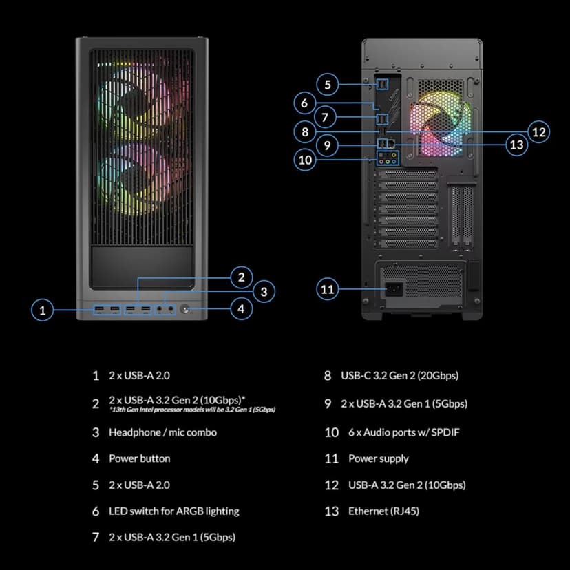 Lenovo Legion i9 RTX 4080 Super Ultimate Gaming Desktop, Intel i9-14900KF, GeForce RTX 4080 Super, 32GB DDR5 RAM, 1TB SSD, Wi-Fi 6, W11H, Grey, with Machenike Mechanical Keyboard