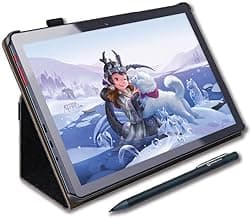 PicassoTab X Drawing Tablet • No Computer Needed • Drawing Apps & Tutorials • 4 Bonus Items • Stylus Pen • Portable • Standalone • 10 Inch Screen • Best Gift for Beginner Digital Graphic Artist • PCX