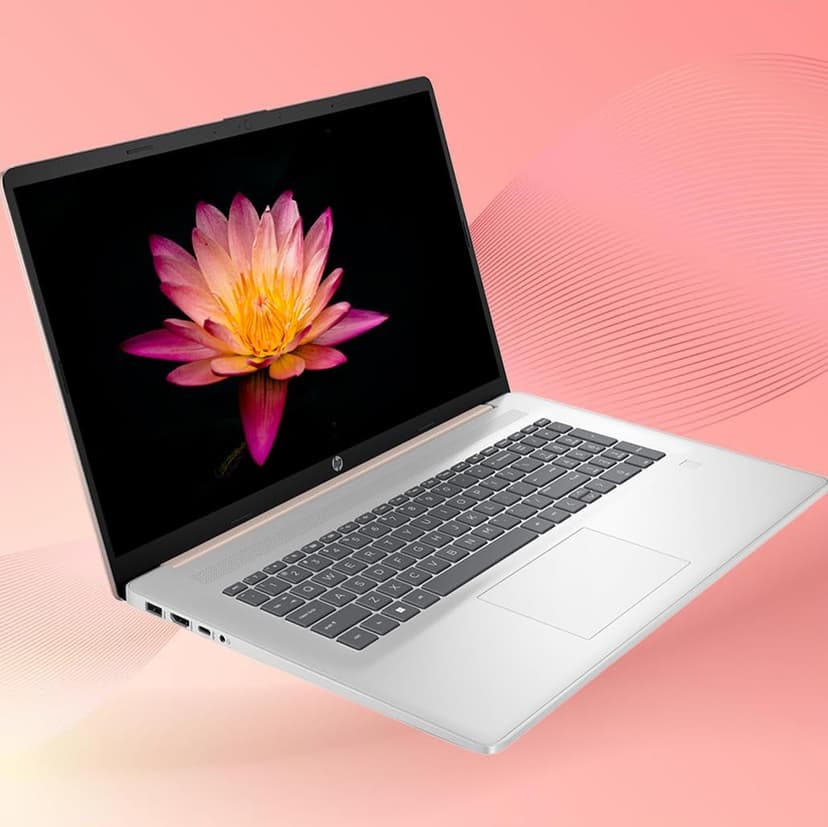 HP 2025 17t Business Professional Rose Gold Laptop, 17.3" HD+ Touchscreen, Intel Core i5-1335U, 32GB RAM, 1TB SSD, Webcam, FP Reader, Backlit KB, HDMI, Wi-Fi 6, Windows 11 Pro