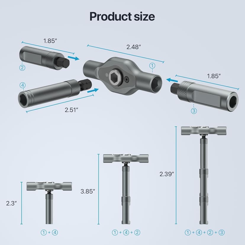 24 in 1 Magnetic Screwdriver Set, DIY Ratchet Mini Screwdriver Set, Removable self-assembly Precision Screwdriver kit, Magnetic DIY Precision Tool kit for PC Mobile Watch Bicycle