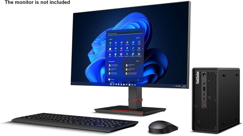 Lenovo ThinkStation P3 SFF Workstation Desktop (Intel 20-Core i7-14700, 128GB RAM, 4TB SSD, NVIDIA T400 4GB) for Engineers, Analysts, Creative Professionals, Wi-Fi, Thunderbolt 4, Ethernet, Win 11 Pro