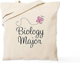 CafePress Cute Biology Major Tote Bag Natural Canvas Tote Bag, Reusable Shopping Bag