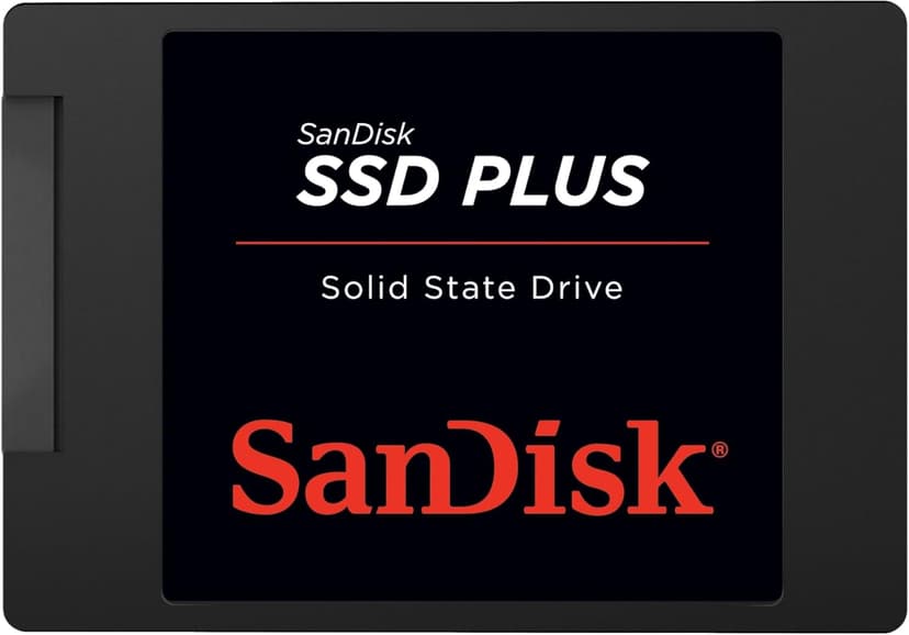 SanDisk SSD PLUS 1TB Internal SSD - SATA III 6 Gb/s, 2.5"/7mm, Up to 535 MB/s - SDSSDA-1T00-G27