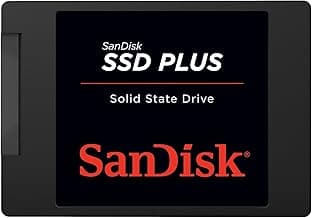 SanDisk SSD PLUS 1TB Internal SSD - SATA III 6 Gb/s, 2.5"/7mm, Up to 535 MB/s - SDSSDA-1T00-G27