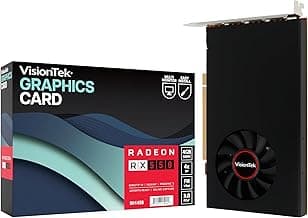VisionTek Radeon Rx 550 4GB GDDR5 – 4K Resolution Support Graphics Card – x4 HDMI Outputs, Radeon Freesync 2, PCI Express 3.0, DirectX 12, Bus-Powered – Suitable Graphic Card for Gaming PC
