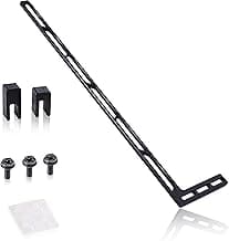 Fstop Labs CloverTale Graphics Card GPU Brace Support, Video Card Sag Holder Bracket, Anodized Aerospace Aluminum (Upgraded Version Black)
