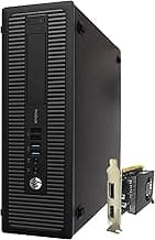 HP Video Editing CAD 800 G1 Desktop Computer PC, Intel Core i7-4570 3.2 GHz Processor, 32GB RAM, 480GB SSD (Fast Boot) + 10TB HDD, Graphics Card RX-550 4GB GDDR5, WiFi, Windows 10 Pro (Renewed)