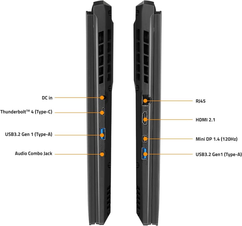 GIGABYTE AORUS 7: 17.3" FHD 1920x1080 360Hz, NVIDIA GeForce RTX 4060 Laptop GPU 8GB GDDR6, Intel Core i5-12500H, 16GB DDR4 RAM, 512GB SSD, Win11 Home (AORUS 7 9KF-E3US513SH), Black