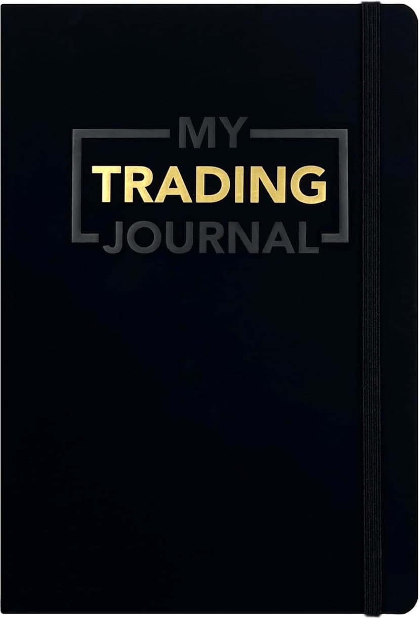 My Trading Journal - Premium Log Book for Stock Market, Forex, Options, Crypto - Guided Trading Journal with 80 Trades, 8 Review Sections - Ideal for Day Traders, Swing Traders, Position Traders